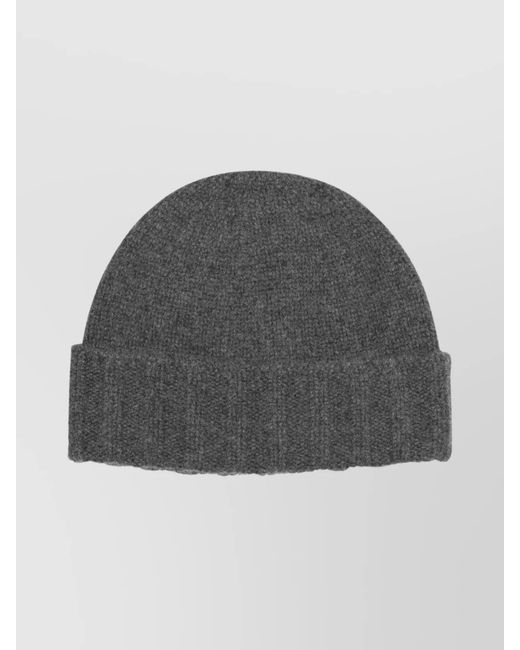 Drumohr Gray Cashmere Beanie