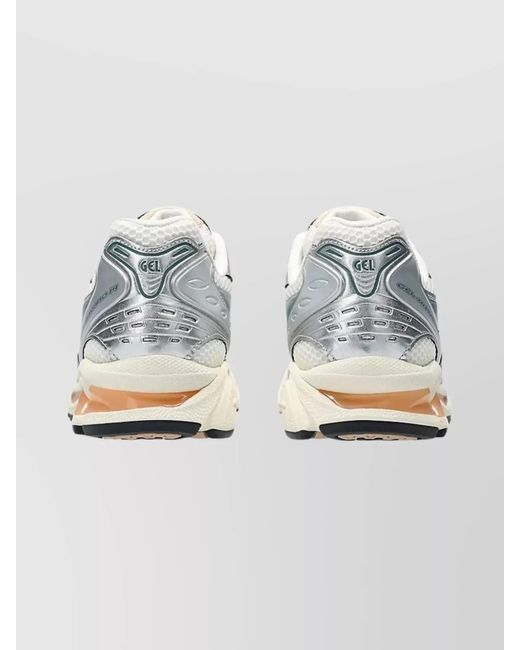 Asics Metallic Synthetic Leather Low-Top Sneakers