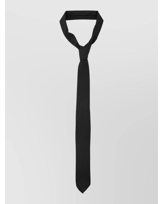 Lardini White Tie Standard Width Pointed Tip Wool Mohair for men