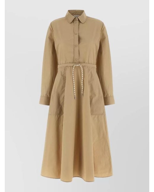 Moncler Natural Shirt Dress