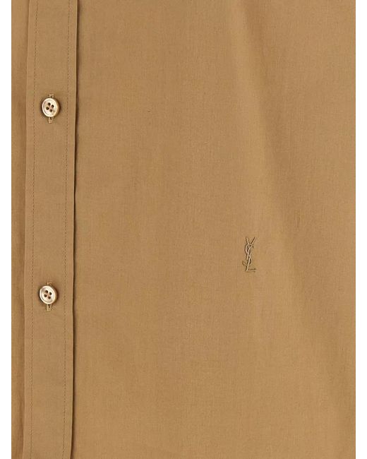 Saint Laurent Natural Cassandre Shirt