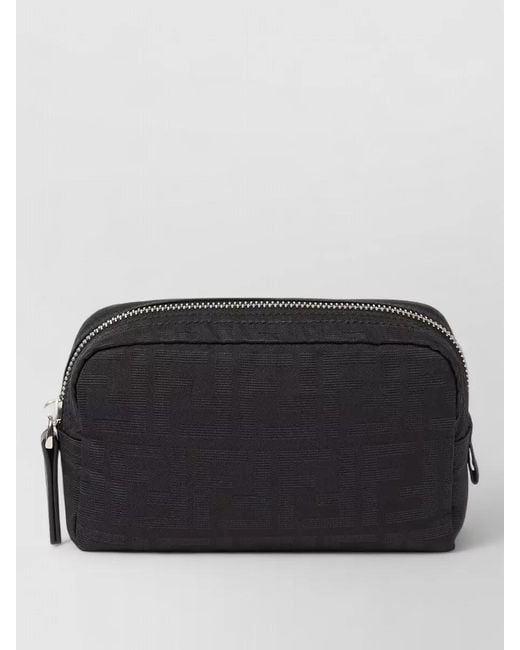Fendi Black Micro Clutch Bag Toiletry Case for men
