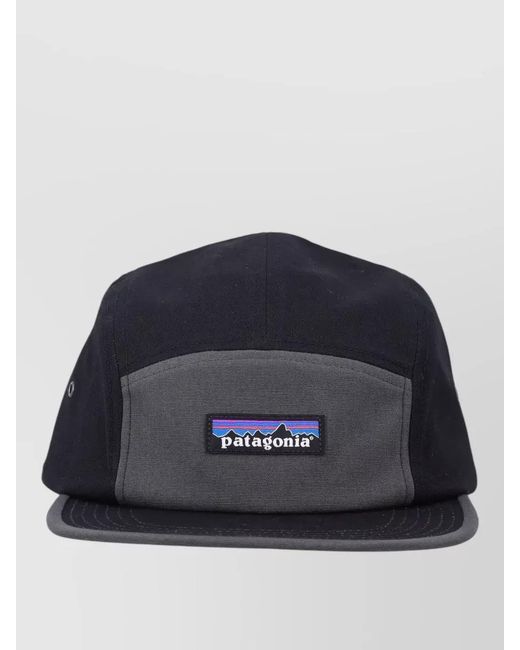 Patagonia Blue Maclure Five Panel Mid Crown Cap for men