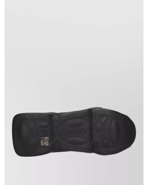 Dolce & Gabbana Black Chunky Slip-On Sneakers for men