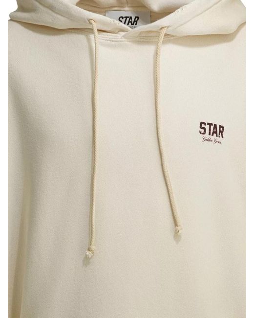 Golden Goose Deluxe Brand Natural Cotton Oversized Hoodie for men