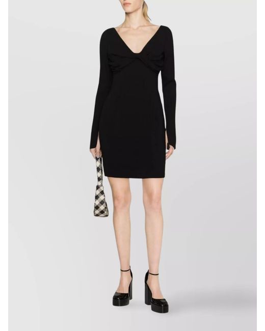 Blumarine Black Mini Dress