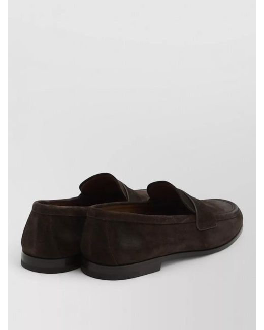 Church's Black Leather Loafers for men