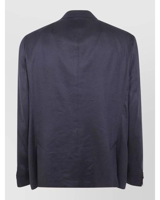 Paul Smith Blue Suit Jacket Two Button Single Breasted for men