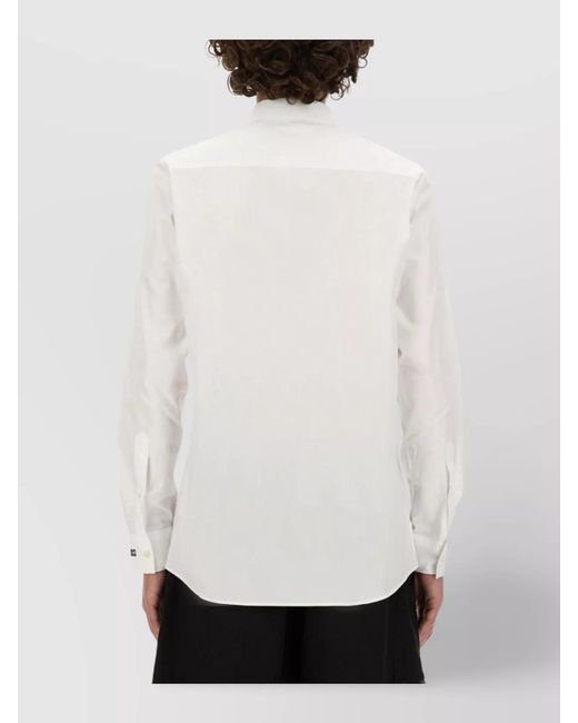 Moschino White Cotton Shirt for men