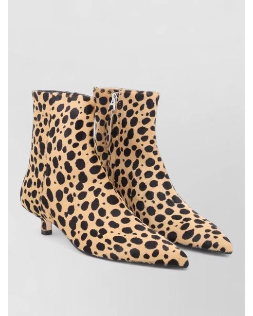 Aeyde Natural Leather Boots