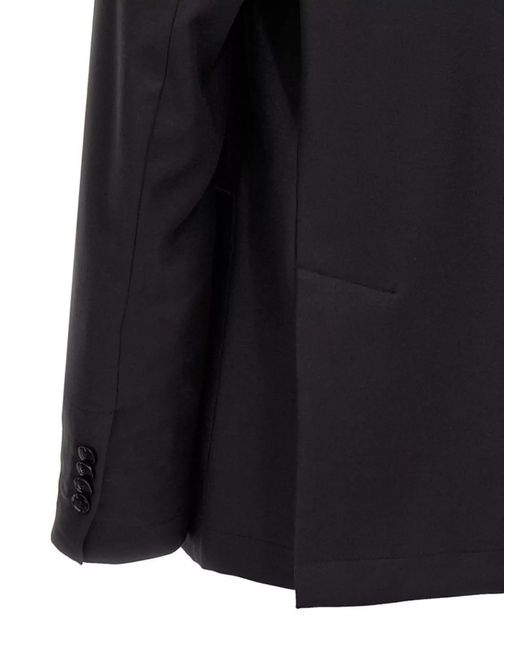 Barena Blue 'Doria' Blazer Double-Breasted Back Vent for men