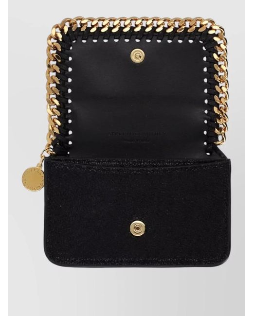 Stella McCartney Black Falabella Cardholder