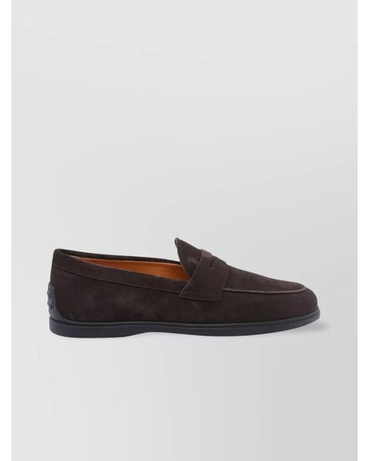 Tod's Multicolor Loafers With Gommini On Back And Penny Strap for men