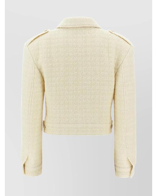 Givenchy Natural Wool Tweed Jacket