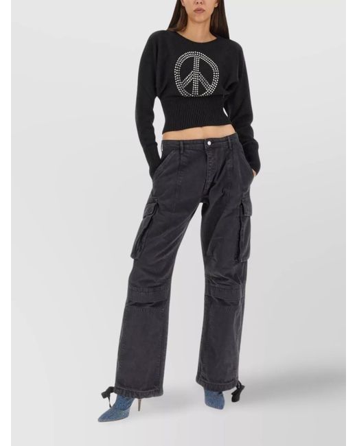 Moschino Black Wool Jumper