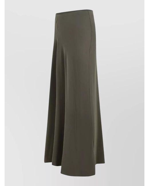 P.A.R.O.S.H. Multicolor Poker Long Skirt Flared High Waist Detail