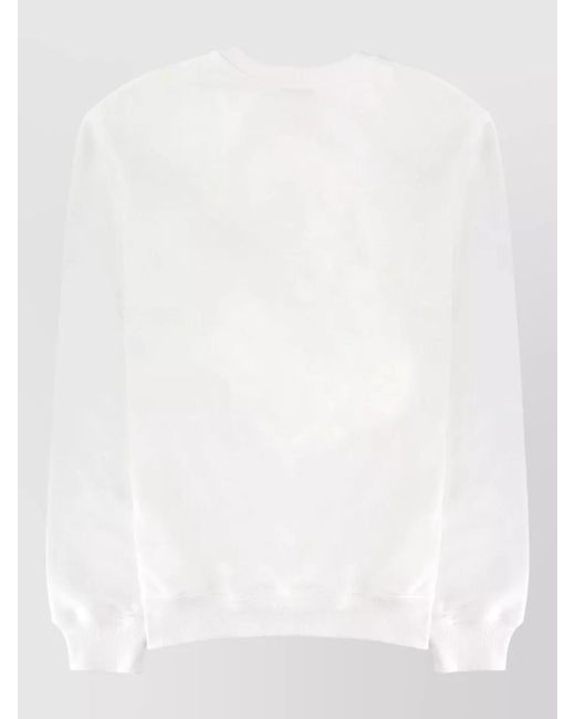 Casablanca White Home Way Crew Neck Graphic Sweatshirt for men