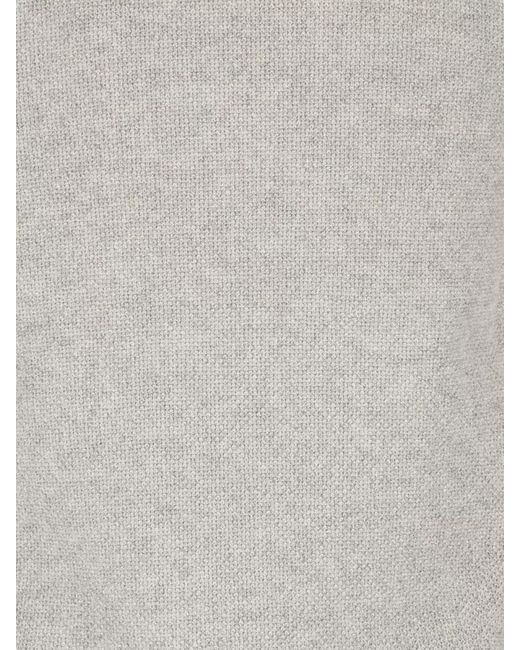 Fabiana Filippi Gray Cashmere Blend Sweater