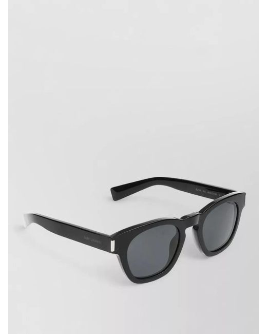 Saint Laurent Gray Sunglasses Sl 746 001 Rectangular Thick Arms