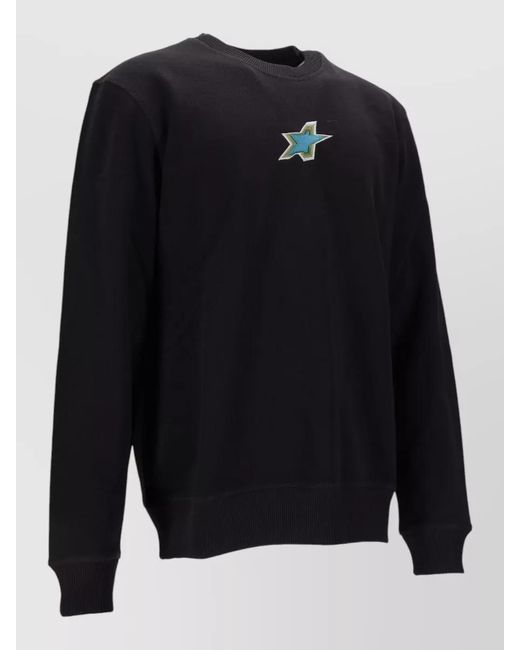 Paul Smith Blue Organic Cotton Regular-Fit Sweatshirt for men