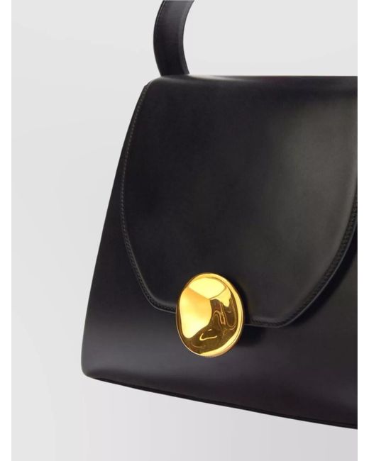 Jil Sander Blue Na Leather Mini Bag