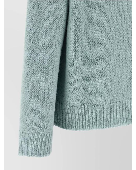 Jil Sander Green Crewneck Sweater