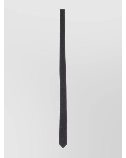 Fendi White Wool Tie for men