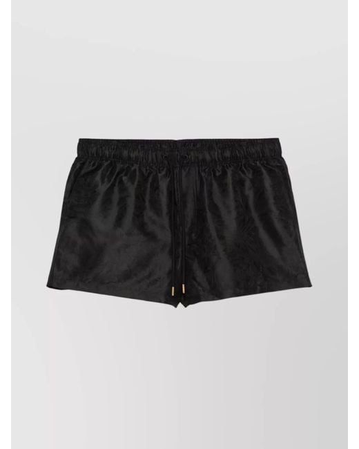 Versace Black Swim Shorts for men