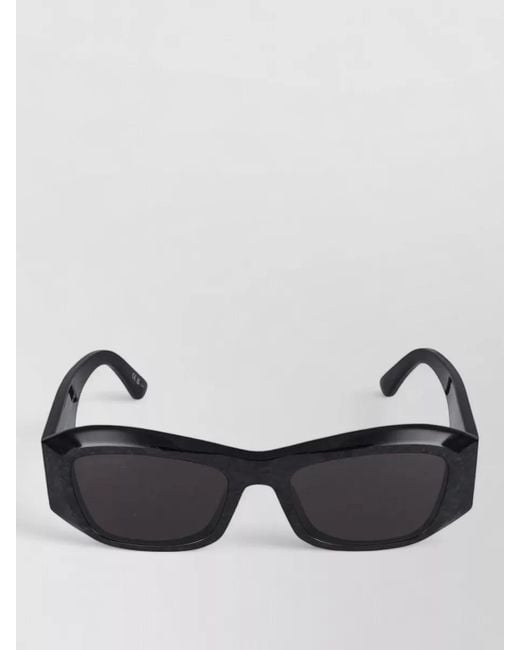 Balenciaga Black Sunglasses Bb0397Sa 003 Oversized Design
