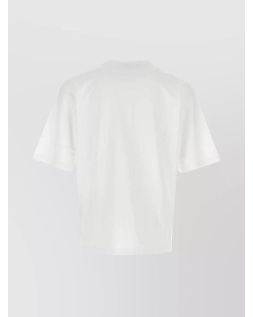 DSquared² White Logo Print Cotton T-Shirt for men