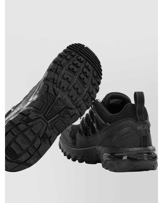 Salomon Black Mesh Low-Top Sneakers for men