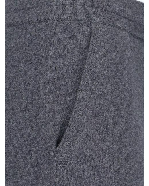 Isabel Marant Blue Straight-Leg Track Pants
