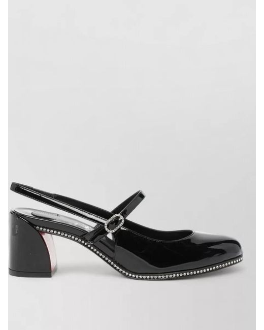 Christian Louboutin Black Patent Leather Pumps