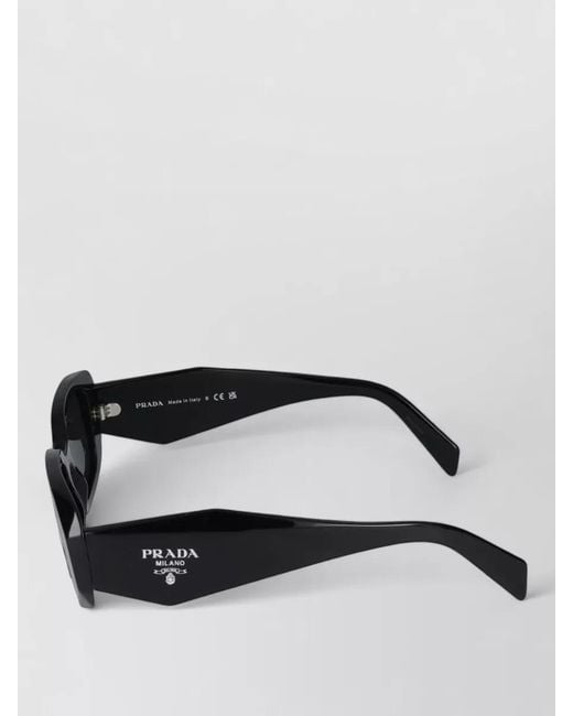 Prada Black Acetate Sunglasses