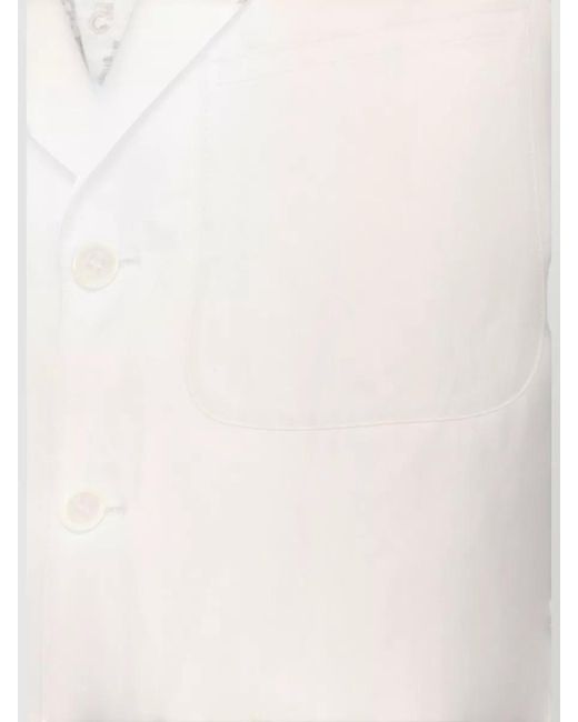 Maison Margiela Natural Single Breasted Blazer Chest Pocket for men