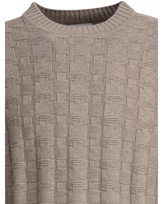 Norse Projects Gray Cotton Wool Crewneck Jumper for men