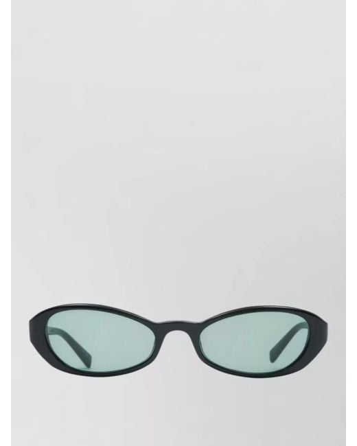 Saint Laurent Green Sl 871 Acetate Sunglasses Oval Frame