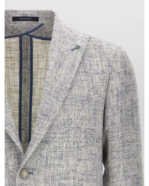 Tagliatore Gray Montecarlo Blazer for men