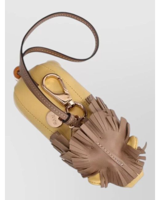 Tod's Multicolor Leather Key Case