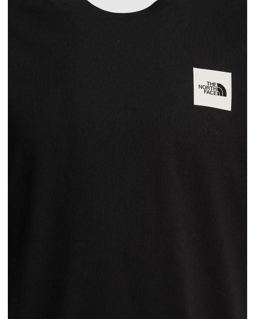 The North Face Black Short Sleeve Crew Neck Regular Fit Top for men