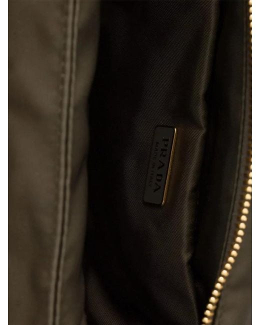 Prada Black Explore Renylon Medium Crossbody Shoulder Bag