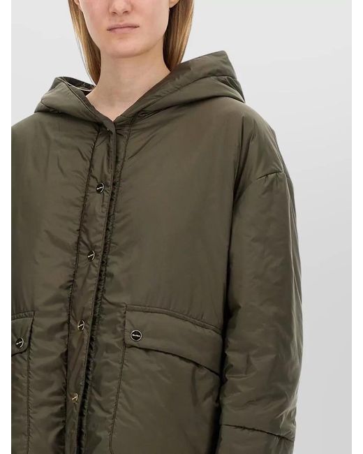 Max Mara Multicolor Quilted Puffer Jacket