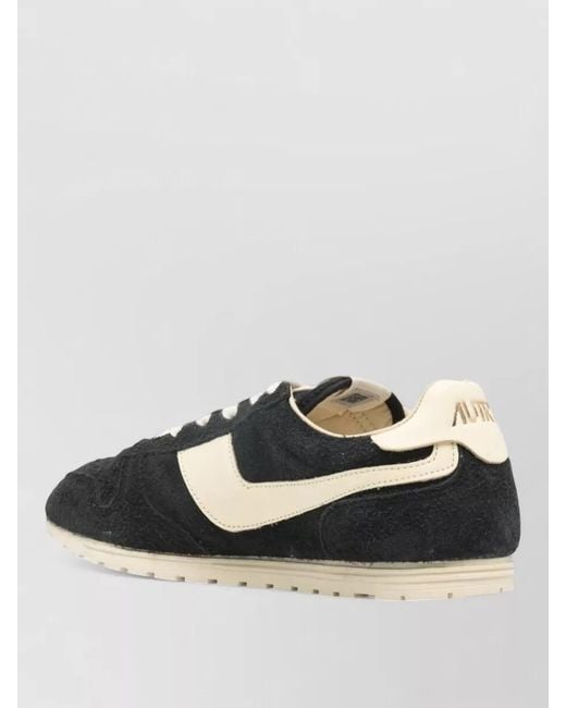 Autry Multicolor Suede Low-Top Sneakers for men