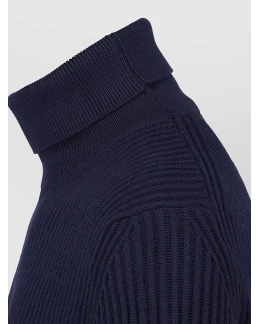Zanone Blue Virgin Wool Crewneck Tank Top for men