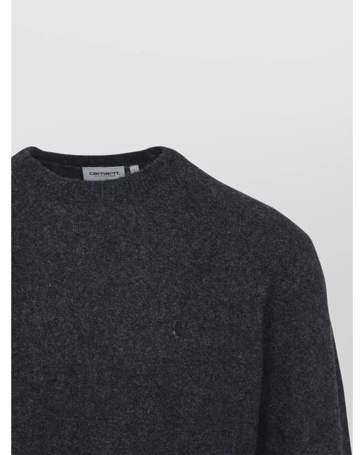 Carhartt Blue Curtis Crew Neck Sweater Regular Fit for men