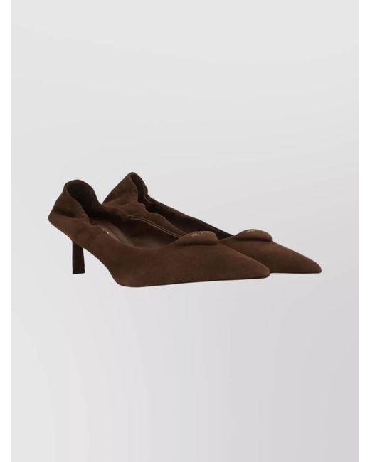 Prada Multicolor Suede Leather Pumps
