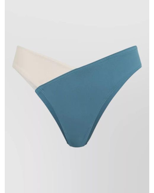 Eres Blue High-Cut Bikini Bottom
