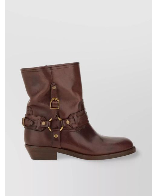 Isabel Marant Brown Leather Boots