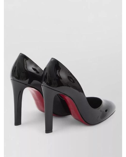 Christian Louboutin Black Patent Leather Pumps