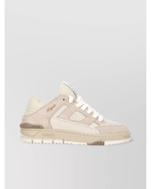 Axel Arigato Natural Leather Low-Top Sneakers